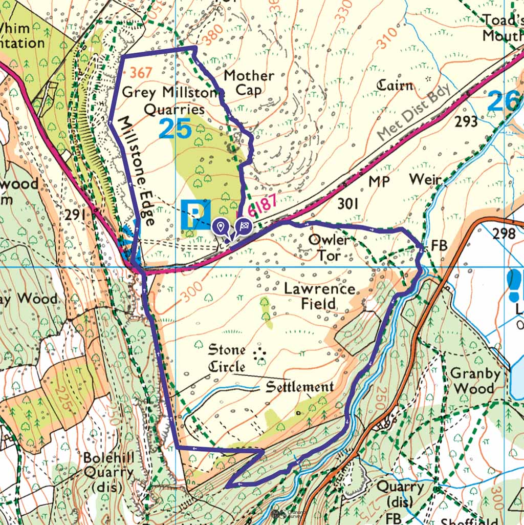 Surprise View & Padley Gorge Circular Walk - All Things Peak District